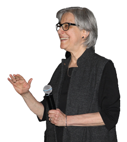 Invite Lucy Winer to speak!